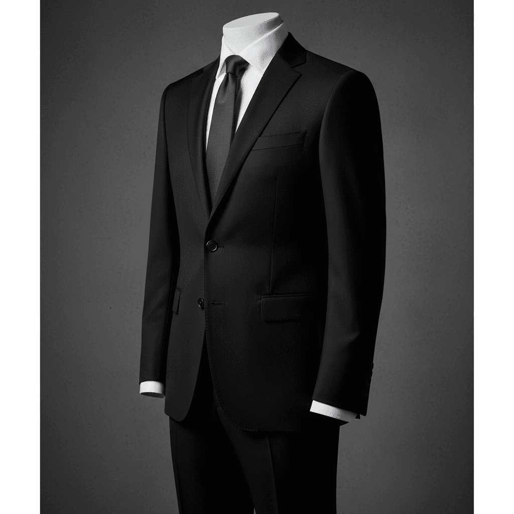 Classic Black Suit