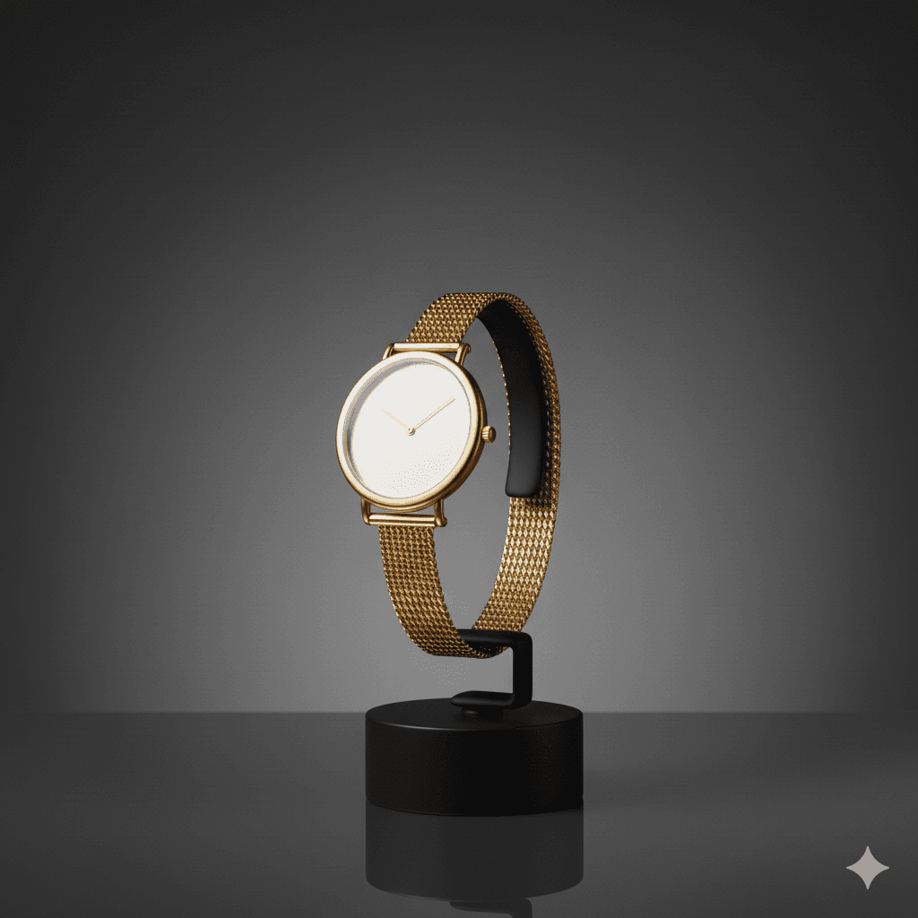 Minimalist Gold Watch